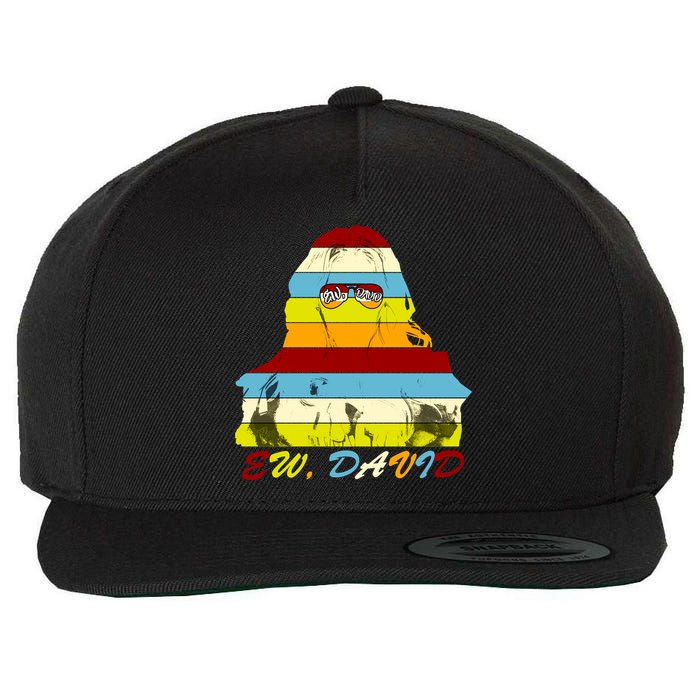 Alexis Ew David Funny 4th Birthday Wool Snapback Cap