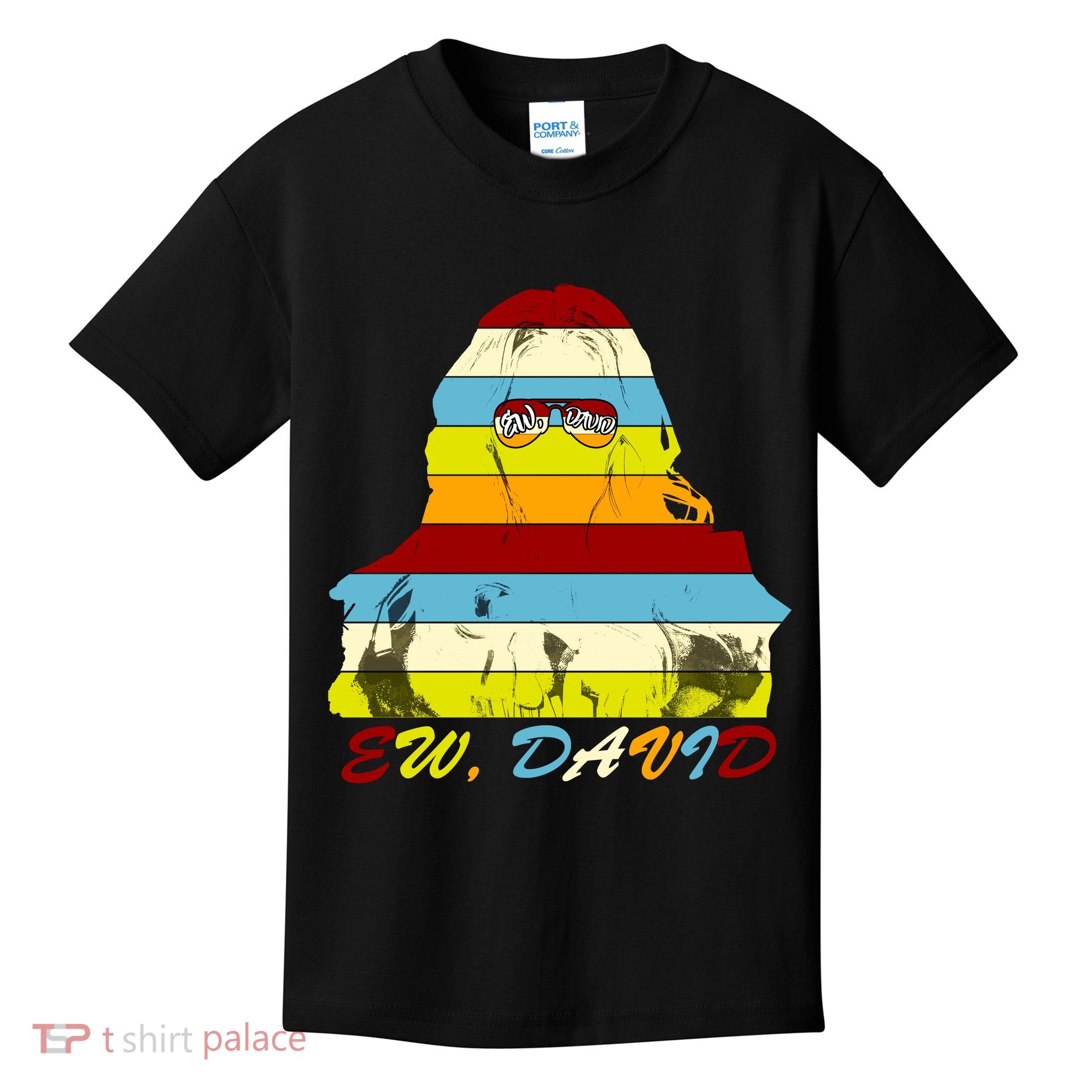 Alexis Ew David Funny 4th Birthday Kids T-Shirt