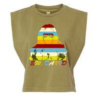 Alexis Ew David Funny 4th Birthday Garment-Dyed Women's Muscle Tee