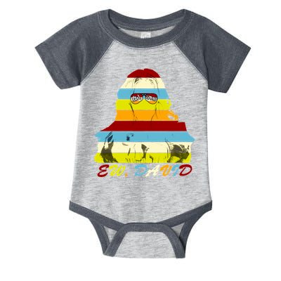 Alexis Ew David Funny 4th Birthday Infant Baby Jersey Bodysuit