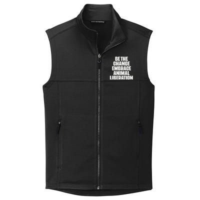 Animal Liberation Front Activist For Animal Rights & Welfare Collective Smooth Fleece Vest