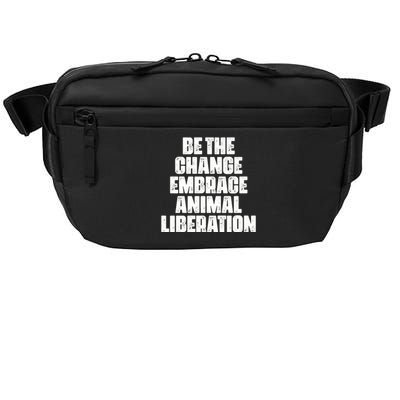 Animal Liberation Front Activist For Animal Rights & Welfare Crossbody Pack