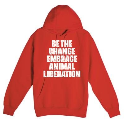 Animal Liberation Front Activist For Animal Rights & Welfare Premium Pullover Hoodie