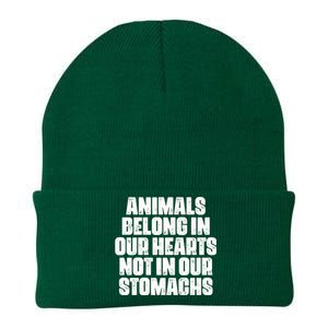 Animal Liberation Front Activist For Animal Rights & Welfare Design Knit Cap Winter Beanie