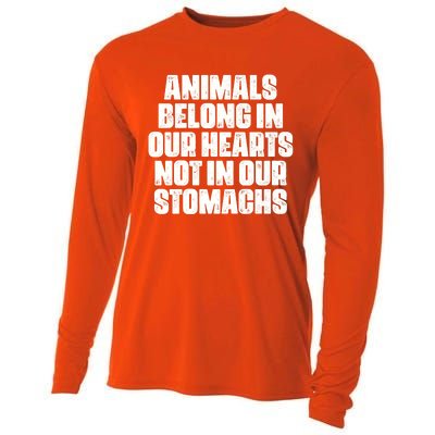 Animal Liberation Front Activist For Animal Rights & Welfare Design Cooling Performance Long Sleeve Crew