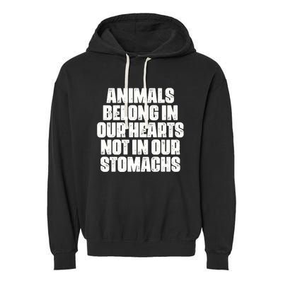 Animal Liberation Front Activist For Animal Rights & Welfare Design Garment-Dyed Fleece Hoodie