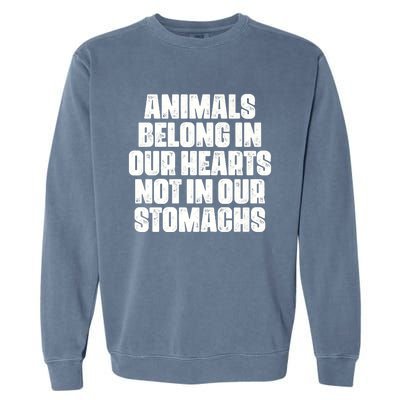 Animal Liberation Front Activist For Animal Rights & Welfare Design Garment-Dyed Sweatshirt