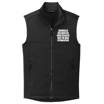 Animal Liberation Front Activist For Animal Rights & Welfare Design Collective Smooth Fleece Vest