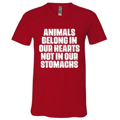 Animal Liberation Front Activist For Animal Rights & Welfare Design V-Neck T-Shirt