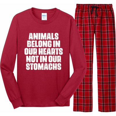 Animal Liberation Front Activist For Animal Rights & Welfare Design Long Sleeve Pajama Set