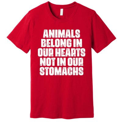 Animal Liberation Front Activist For Animal Rights & Welfare Design Premium T-Shirt