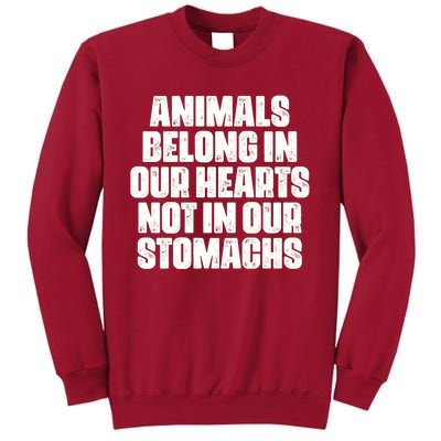 Animal Liberation Front Activist For Animal Rights & Welfare Design Tall Sweatshirt