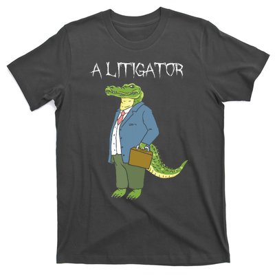 A Litigator Funny Alligator Attorney Alitigator T-Shirt