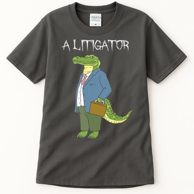 A Litigator Funny Alligator Attorney Alitigator Tall T-Shirt