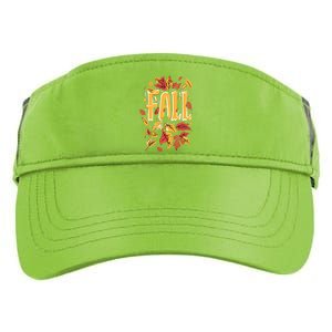 Autumn Leaves Fall Season Theme Adult Drive Performance Visor