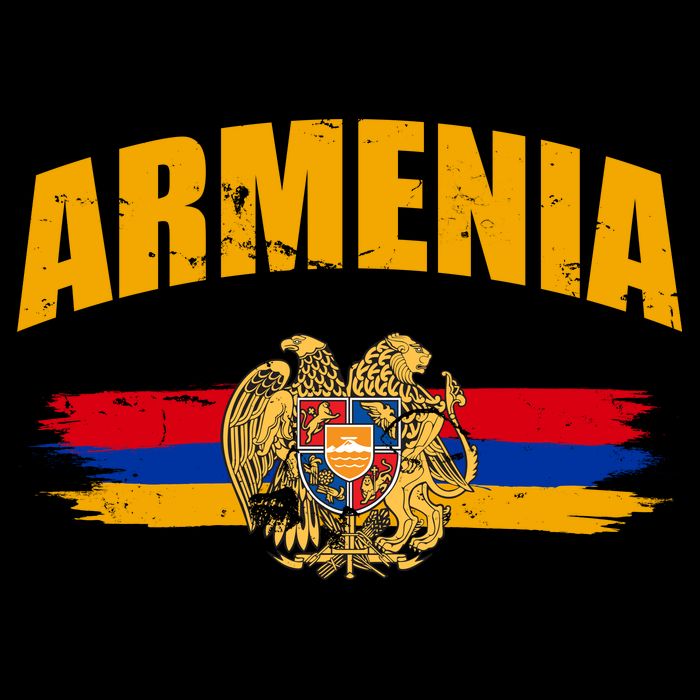 Armenia Logo Flag Magnet