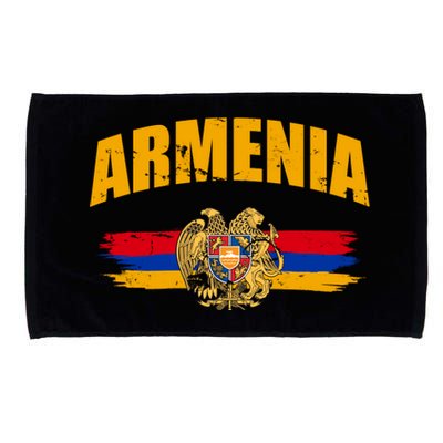 Armenia Logo Flag Microfiber Hand Towel