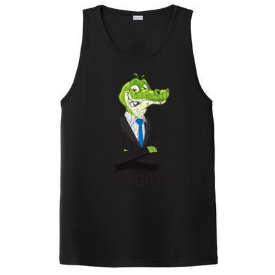 A Litigator Funny Lawyer Attorney Law School Graphic Funny Gift PosiCharge Competitor Tank