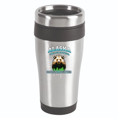 Alaska Last Frontier Family Group Trip Cruisin Together Cool Gift 16oz Travel Tumbler