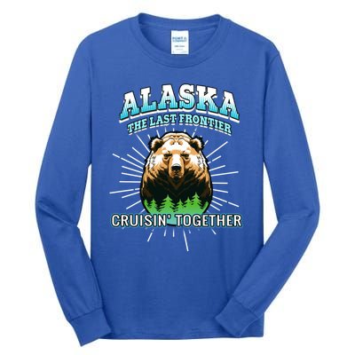 Alaska Last Frontier Family Group Trip Cruisin Together Cool Gift Tall Long Sleeve T-Shirt