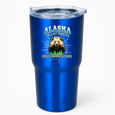 Alaska Last Frontier Family Group Trip Cruisin Together Cool Gift Tumbler