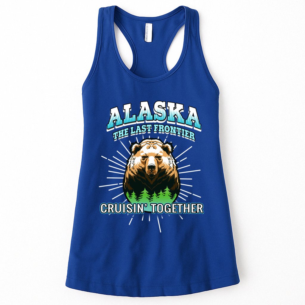 Alaska Last Frontier Family Group Trip Cruisin Together Cool Gift Womens Tank Top