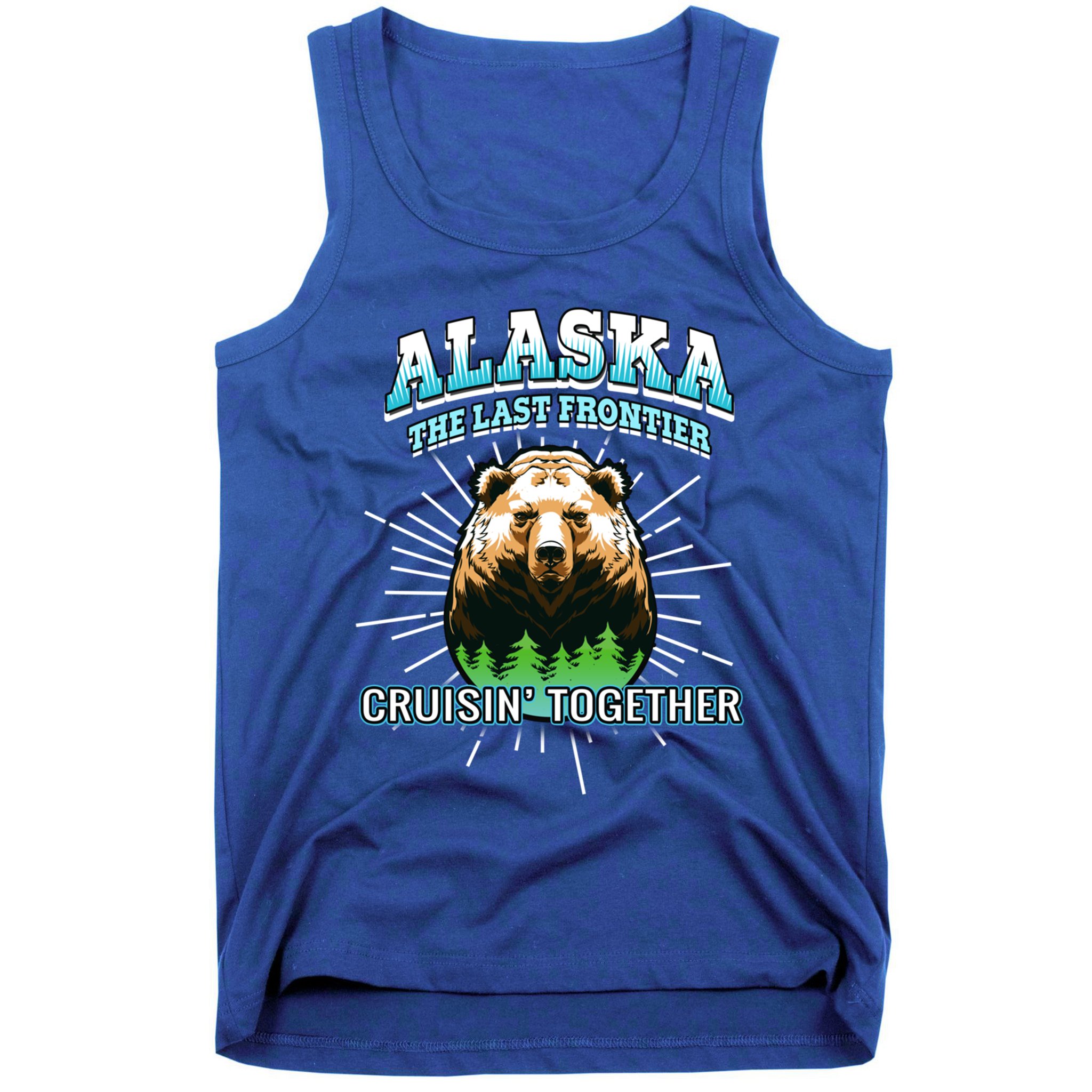 Alaska Last Frontier Family Group Trip Cruisin Together Cool Gift Tank Top