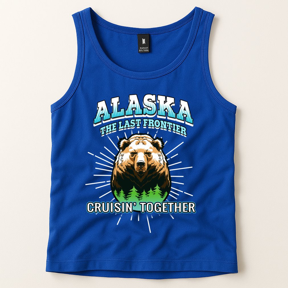 Alaska Last Frontier Family Group Trip Cruisin Together Cool Gift Tank Top