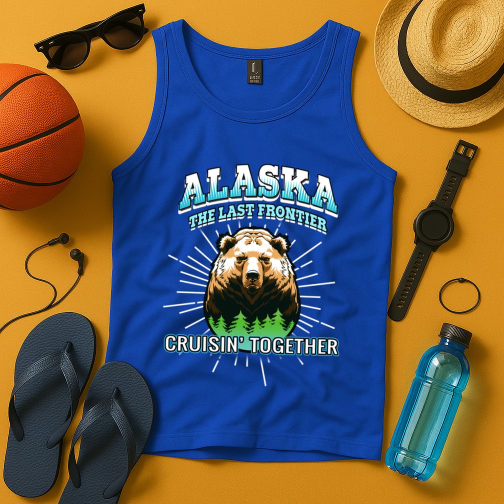 Alaska Last Frontier Family Group Trip Cruisin Together Cool Gift Tank Top