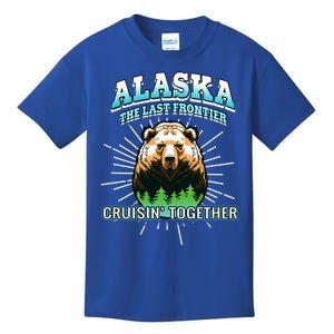 Alaska Last Frontier Family Group Trip Cruisin Together Cool Gift Kids T-Shirt