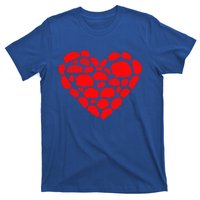 Animals Lover Funny Hedgehog Heart Valentine's Day Gift T-Shirt