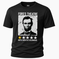 Abraham Lincoln Fords Theatre Would Not Recommend Joke Cooling Performance Crew T-Shirt