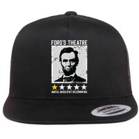 Abraham Lincoln Fords Theatre Would Not Recommend Joke Flat Bill Trucker Hat