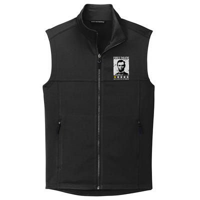 Abraham Lincoln Fords Theatre Would Not Recommend Joke Collective Smooth Fleece Vest