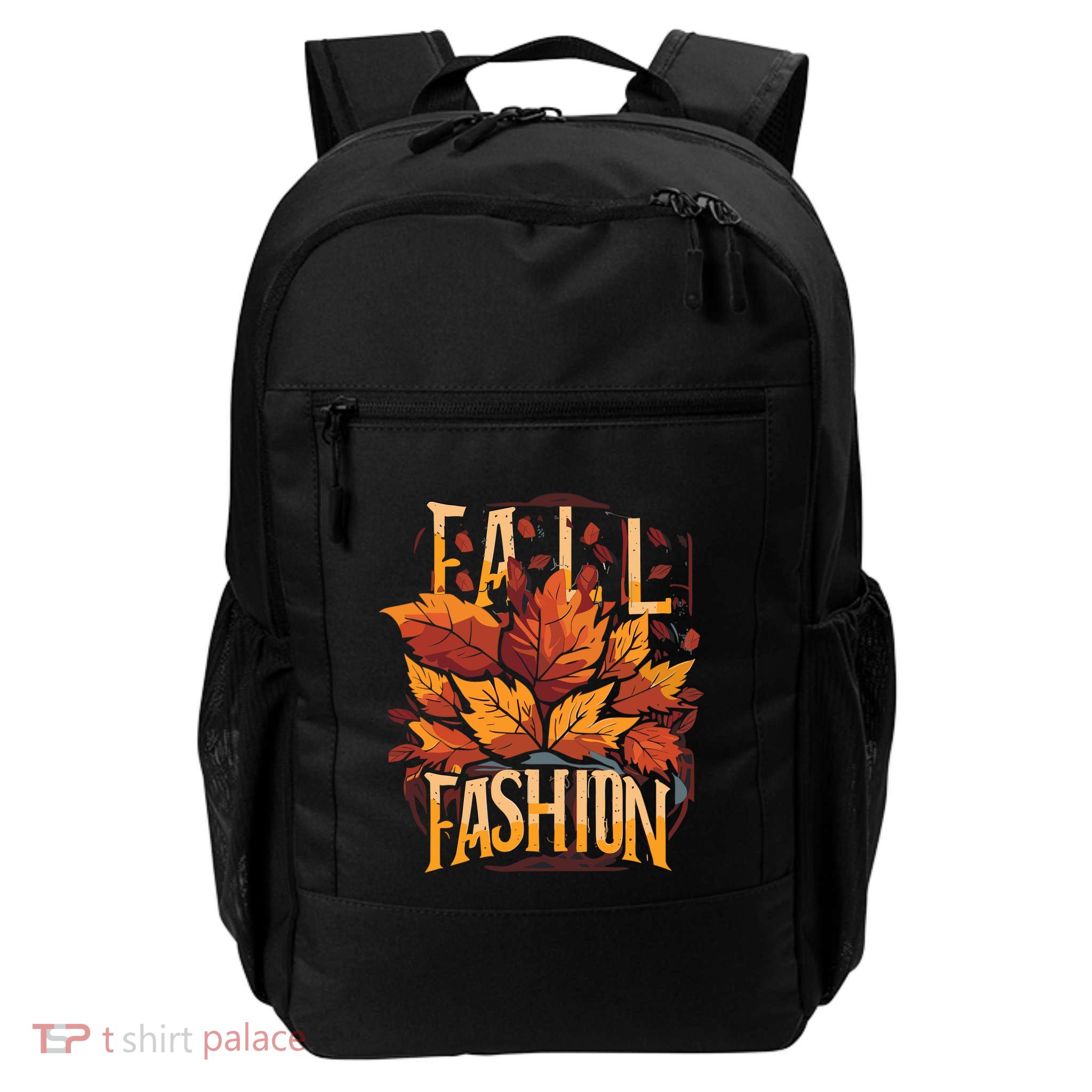 Autumn Leaves Fall Fashion Daily Commute Backpack