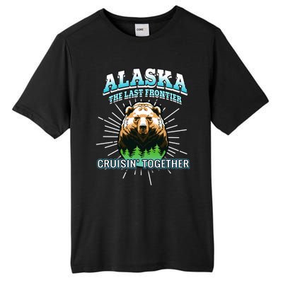 Alaska Last Frontier Family Group Trip Cruisin Together Gift Tall Fusion ChromaSoft Performance T-Shirt