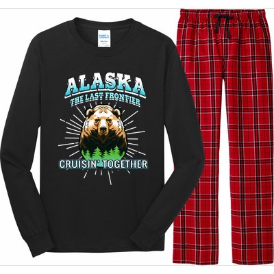 Alaska Last Frontier Family Group Trip Cruisin Together Gift Long Sleeve Pajama Set