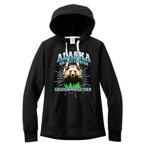 Alaska Last Frontier Family Group Trip Cruisin Together Gift Women's Fleece Hoodie