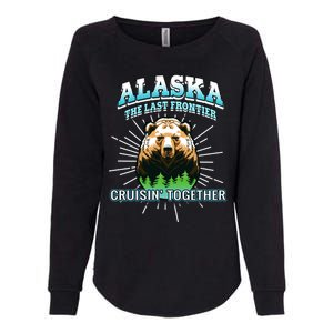 Alaska Last Frontier Family Group Trip Cruisin Together Gift Womens California Wash Sweatshirt