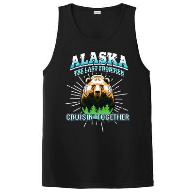 Alaska Last Frontier Family Group Trip Cruisin Together Gift PosiCharge Competitor Tank