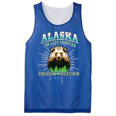 Alaska Last Frontier Family Group Trip Cruisin Together Gift Mesh Reversible Basketball Jersey Tank