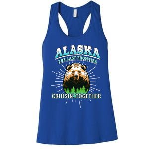 Alaska Last Frontier Family Group Trip Cruisin Together Gift Women's Racerback Tank