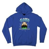 Alaska Last Frontier Family Group Trip Cruisin Together Gift Tall Hoodie