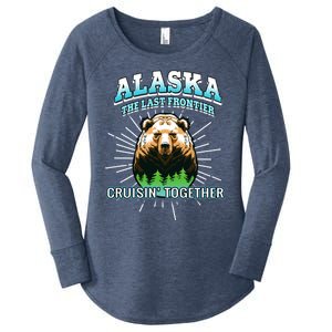 Alaska Last Frontier Family Group Trip Cruisin Together Gift Women's Perfect Tri Tunic Long Sleeve Shirt