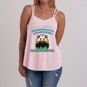 Alaska Last Frontier Family Group Trip Cruisin Together Gift Women's Strappy Tank