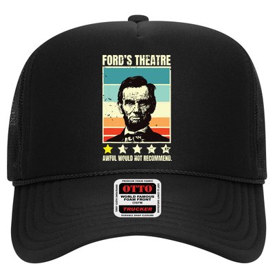 Abraham Lincoln Fords Theatre Awful Would Not Recommend Trucker Hat