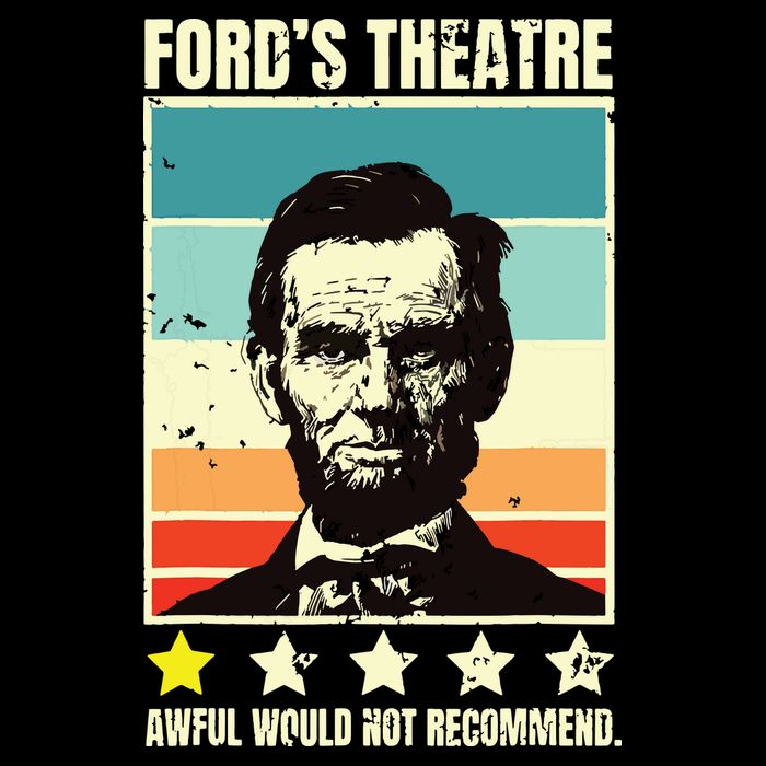 Abraham Lincoln Fords Theatre Awful Would Not Recommend Women's Crop Top Tee