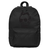 Abe Lincoln Funny Abraham Lincoln Portrait With Sunglasses 16 in Basic Backpack