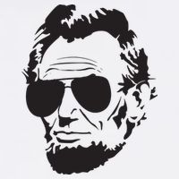 Abe Lincoln Funny Abraham Lincoln Portrait With Sunglasses Kids Sweatshirt