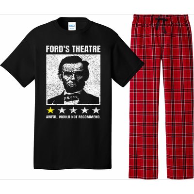 Abraham Lincoln Ford's Theatre Awful Would Not Recommend Pajama Set